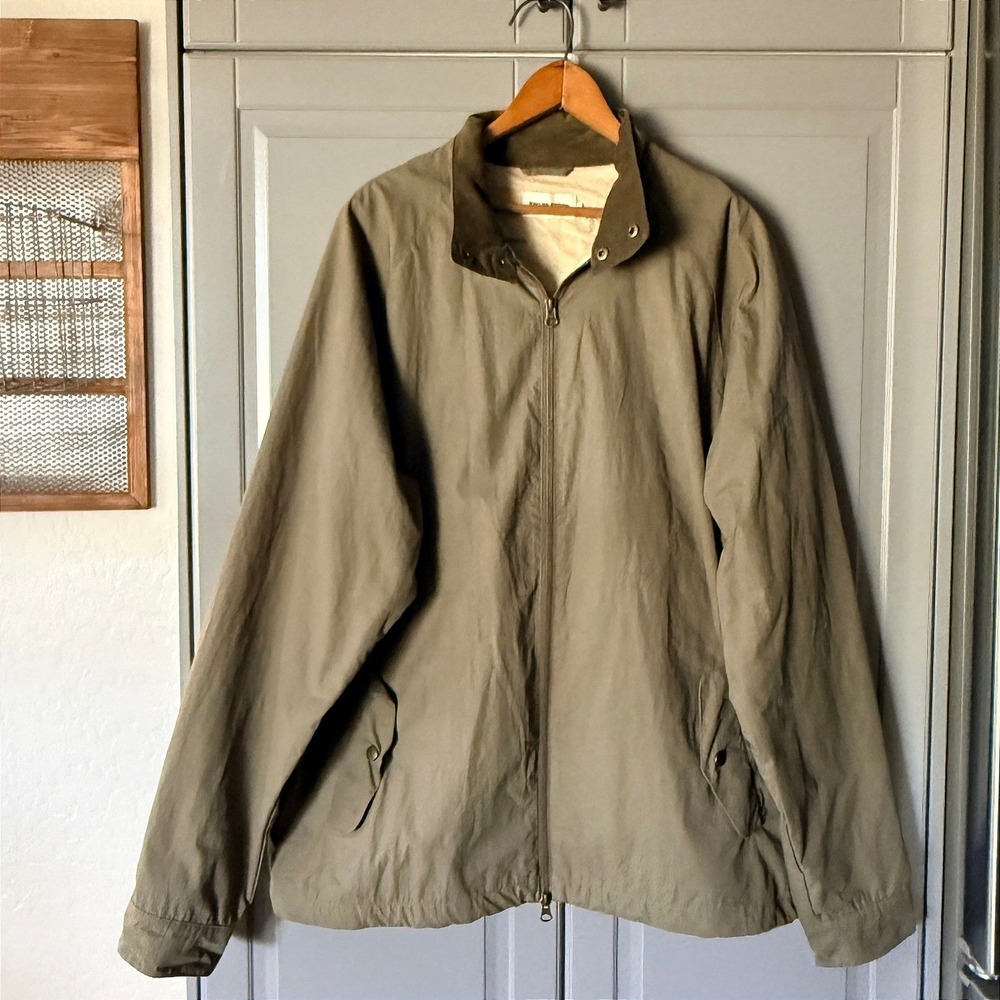 Taylor Stitch Mens The Montara Raglan Sleeve Harrington Bomber Jacket, Green, 44